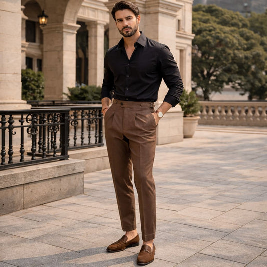 Neapolitan Side-Adjuster Trousers