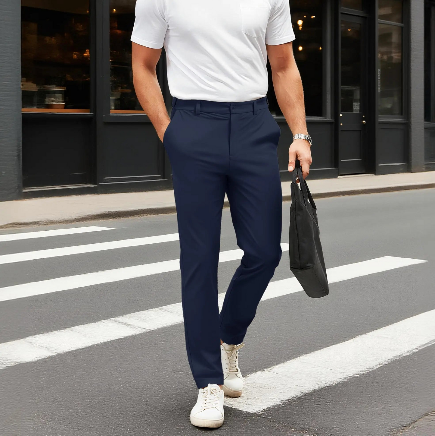 Calças de Trabalho Impermeáveis com Elasticidade - Vyeto