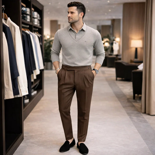 Camisola de Malha com Forro em Veludo - Vyeto