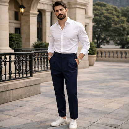 Neapolitan Side-Adjuster Trousers 