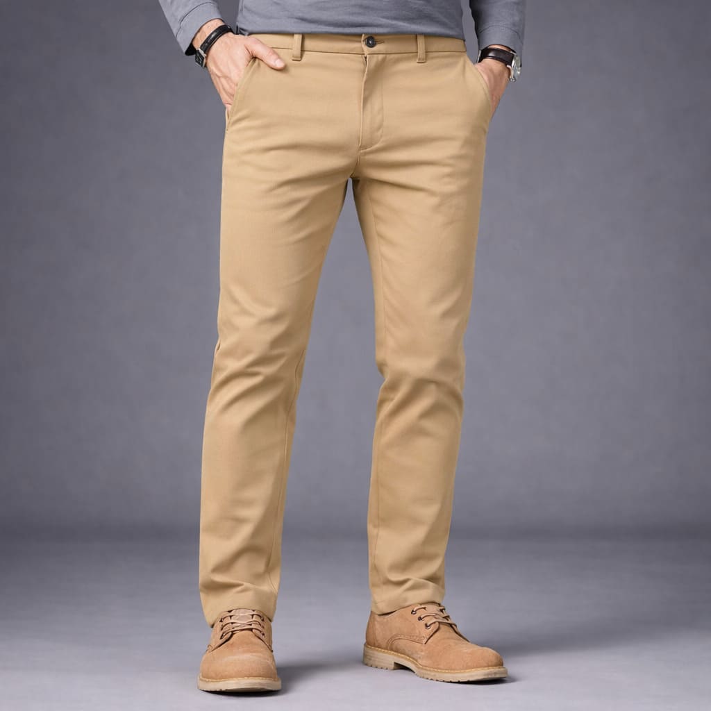 Stretch Cotton Tailored Trouser 