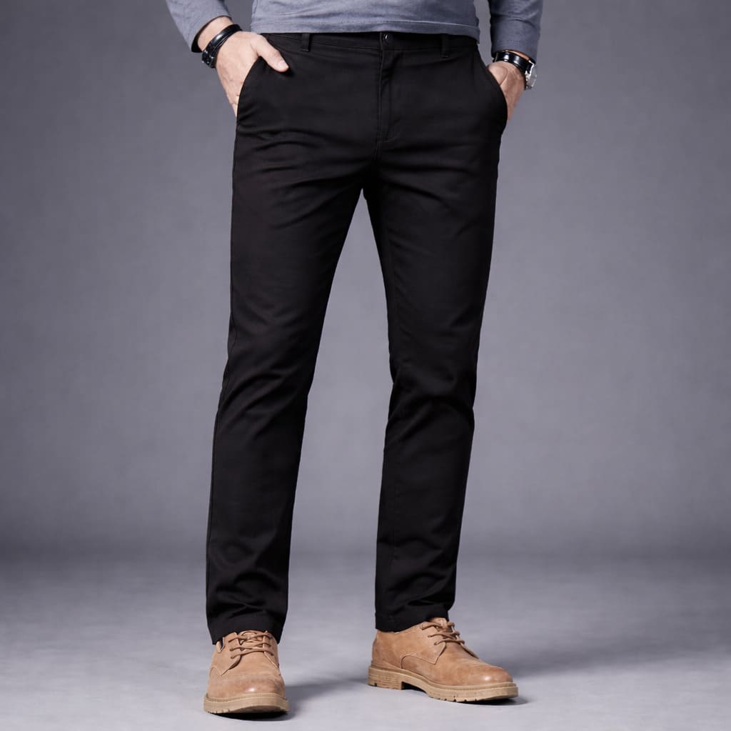 Stretch Cotton Tailored Trouser 