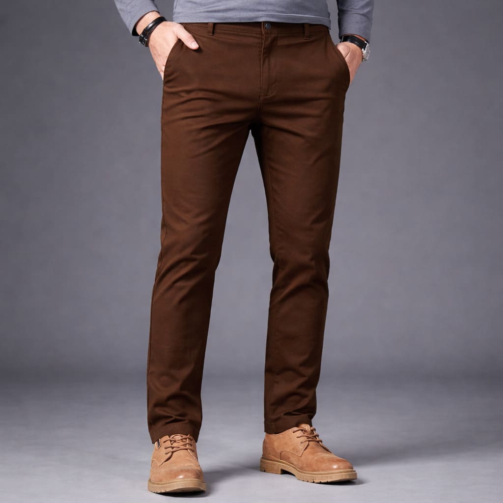 Stretch Cotton Tailored Trouser 