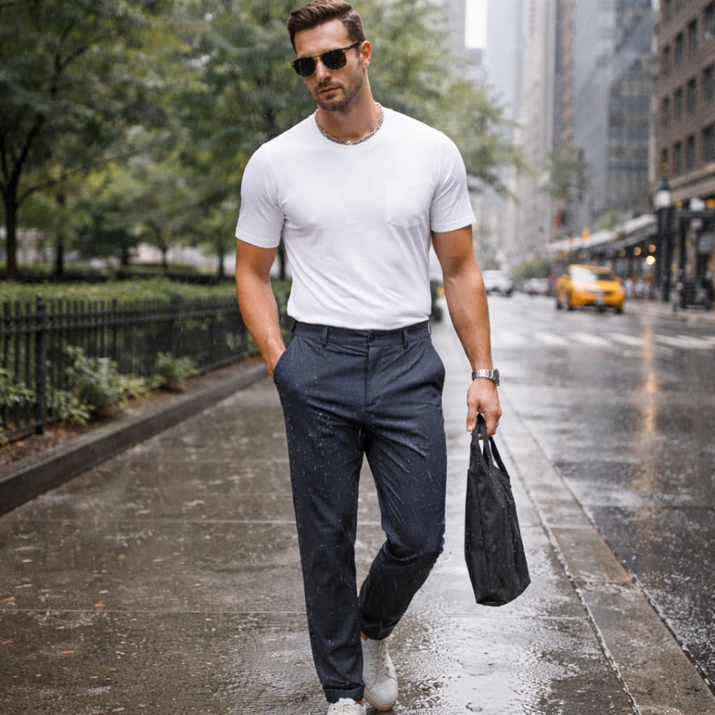 Calças de Trabalho Impermeáveis com Elasticidade