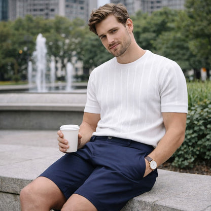 T-shirt de Malha Premium