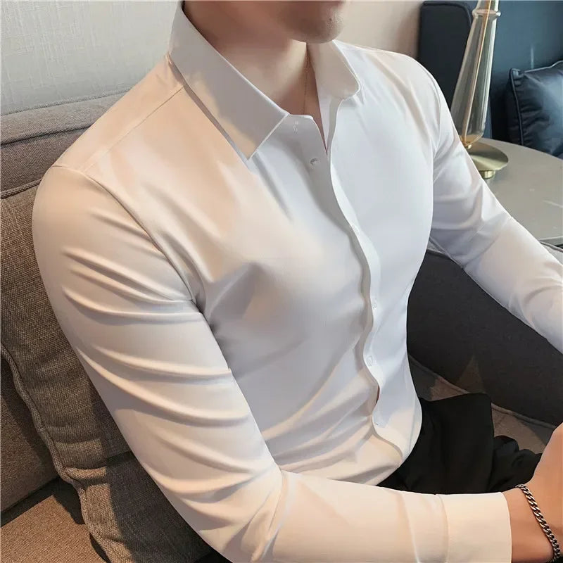 Camisa Sedosa com Ultra Elasticidade - Vyeto
