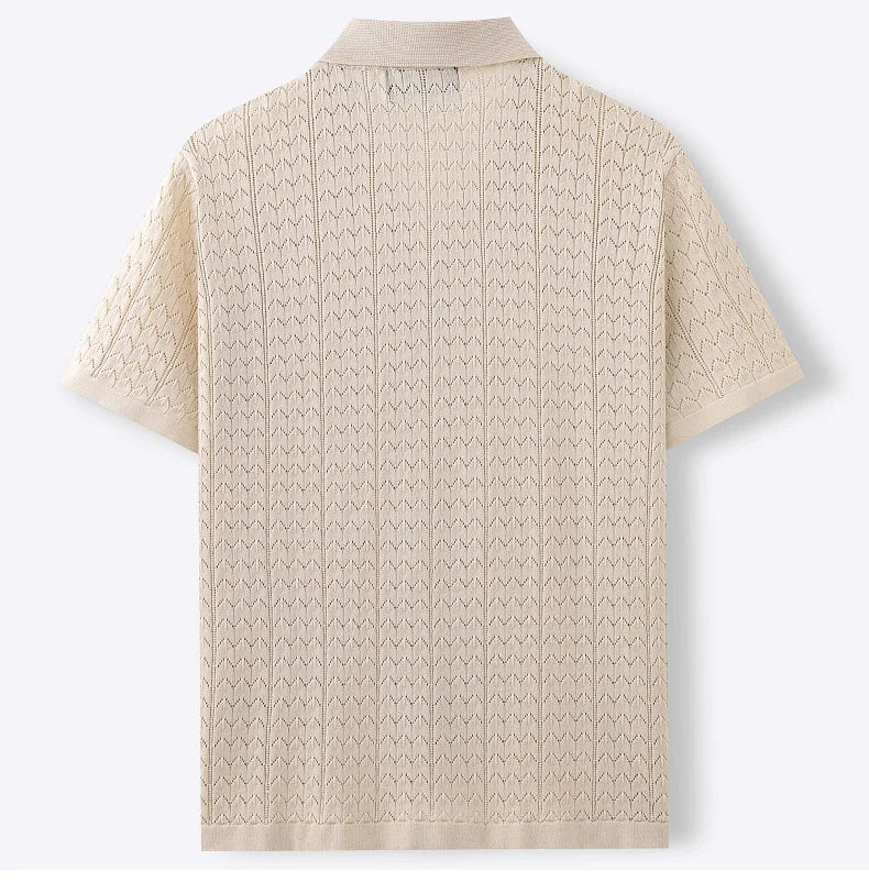 Polo de Malha com Gola Cubana - Vyeto