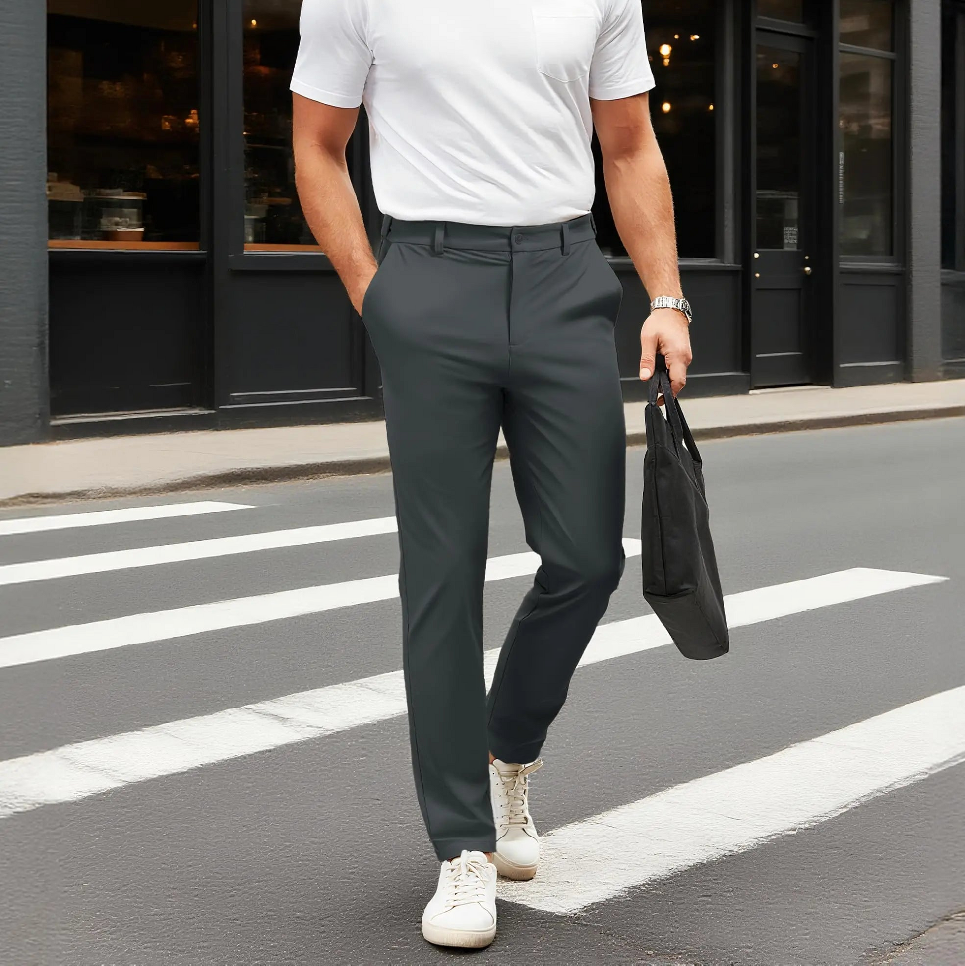 Calças de Trabalho Impermeáveis com Elasticidade - Vyeto